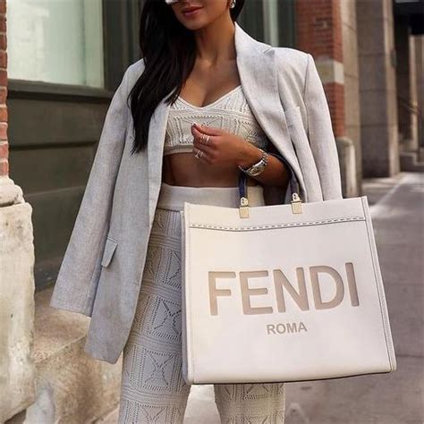 fendi large sunshine leather shopper|Fendi sunshine toy review.